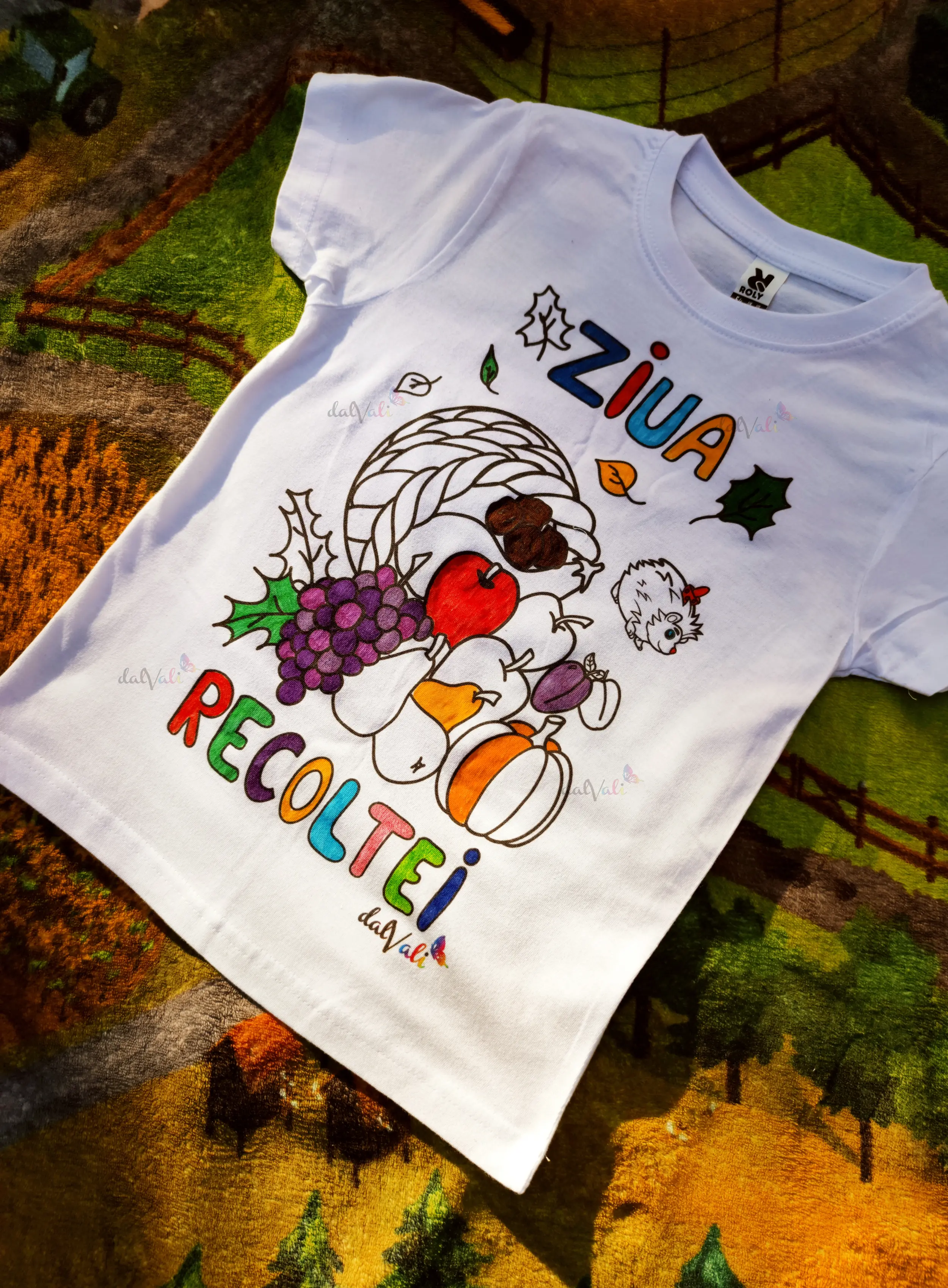 TRICOU EDUCATIV DE COLORAT ZIUA RECOLTEI [2]