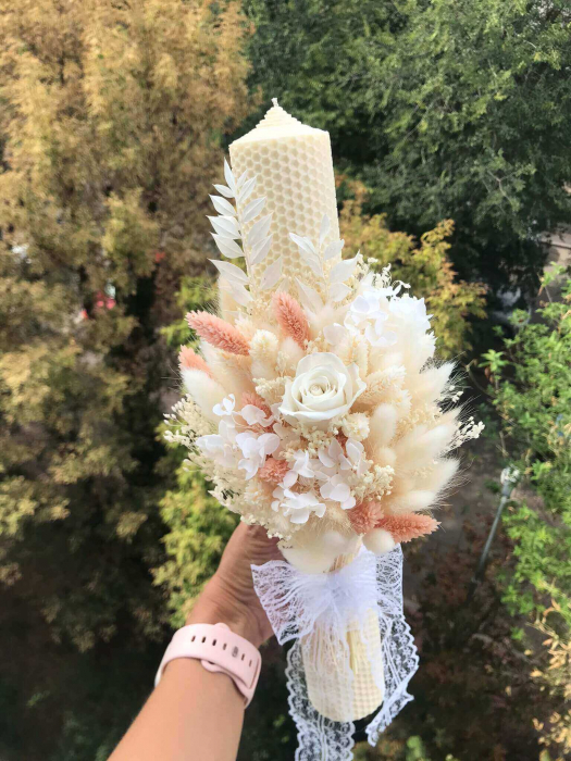 Pachet lumanari nunta + Buchet mireasa [4]