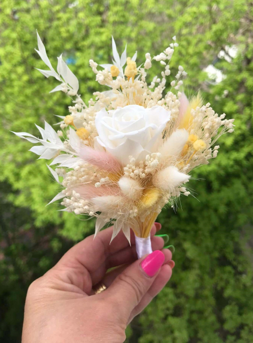 Lumanari nunta si buchet flori mireasa [6]