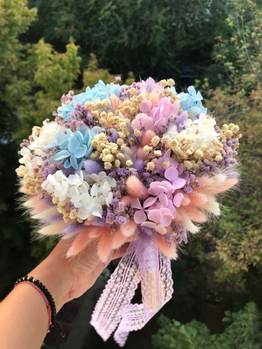 Buchet flori cu hortensie criogenata [5]