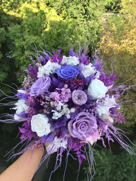 Pachet lumanari nunta + Buchet mireasa [7]