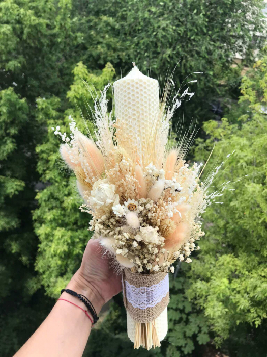 Pachet lumanari nunta + Buchet mireasa [7]