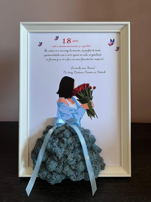 Tablou cu licheni pentru majorat [2]