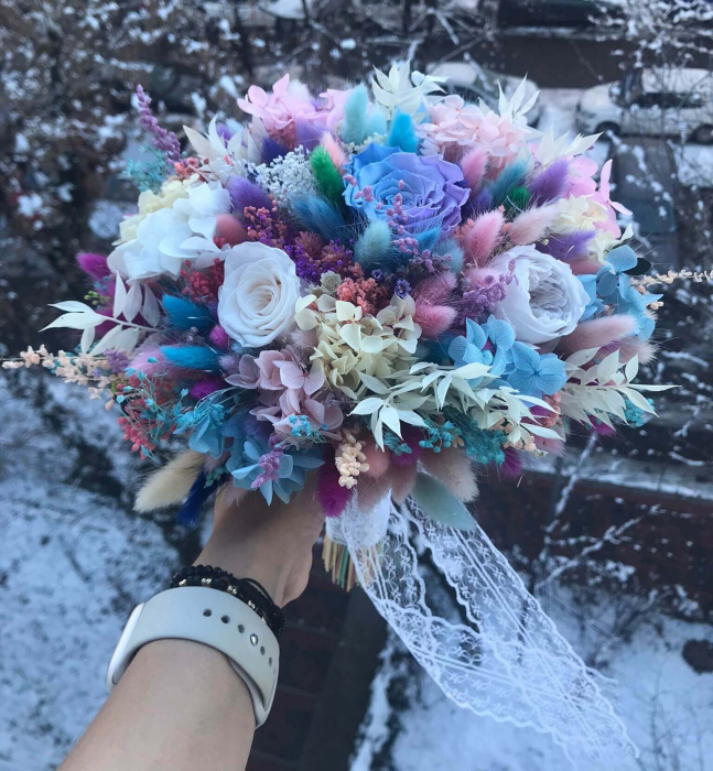 Buchet flori multicolor [5]