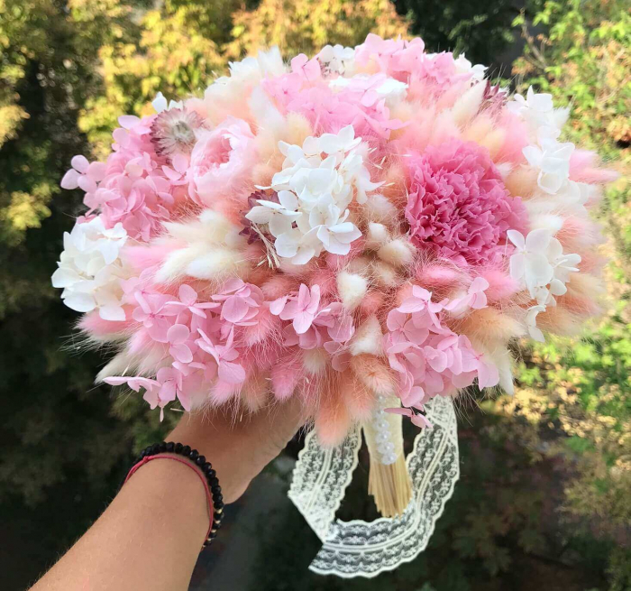 Buchet flori roz [1]