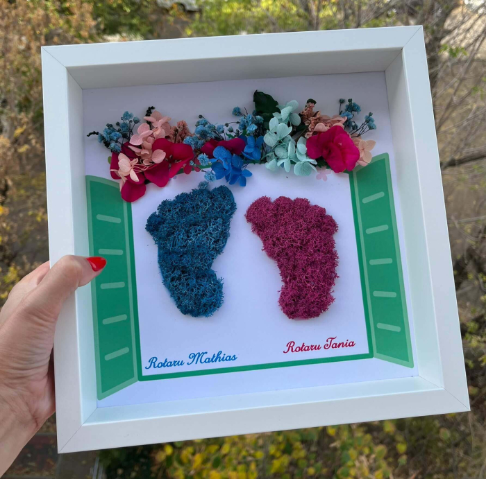 Tablou talpite bebelus [3]