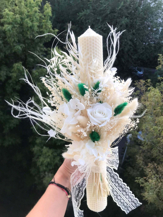 Pachet lumanari nunta + Buchet mireasa [2]