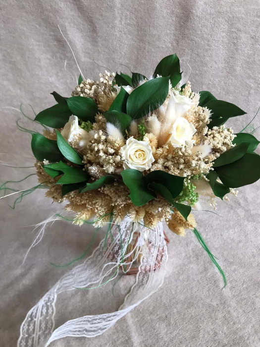 Pachet lumanari nunta + Buchet mireasa [2]