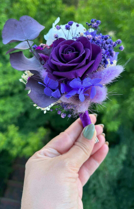 Cocarde din flori naturale [1]