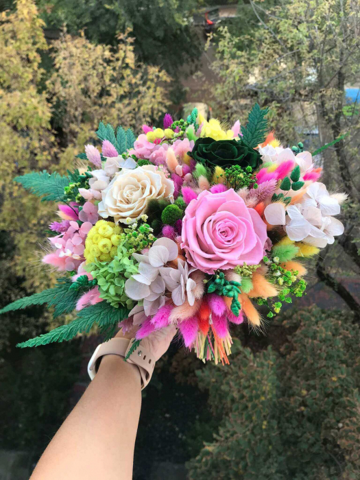 Pachet lumanari nunta + Buchet mireasa [3]