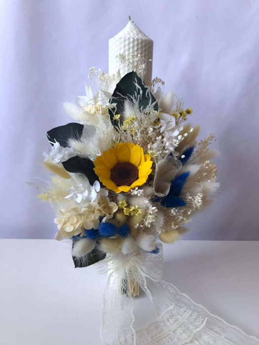 Pachet lumanari nunta + Buchet mireasa [4]