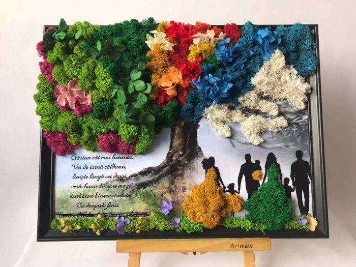Tablou cu licheni nasi si fini [2]