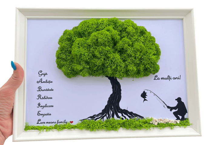 Tablou cu licheni pescar [1]