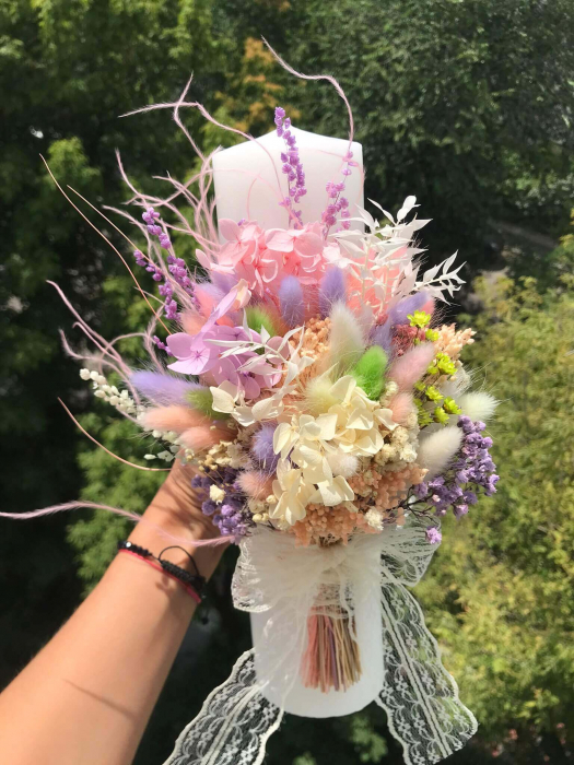 Pachet nunta (Lumanari nunta si buchet flori mireasa) [7]