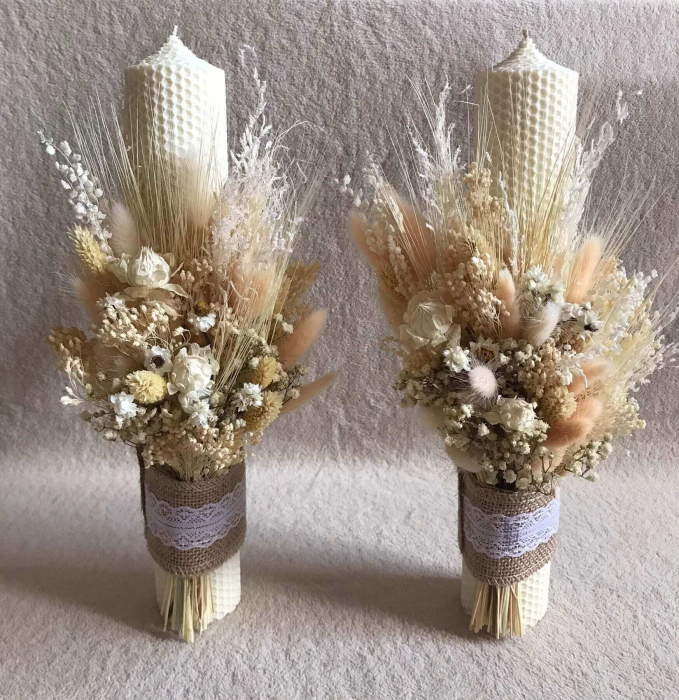 Pachet lumanari nunta + Buchet mireasa [2]