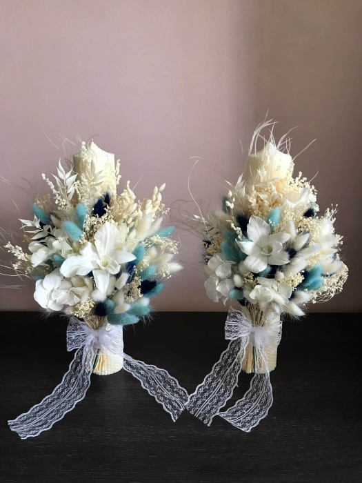 Pachet lumanari nunta + Buchet mireasa [3]