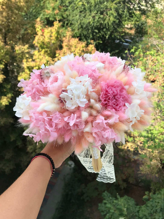 Buchet flori roz [2]