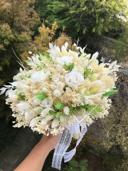Pachet lumanari nunta + Buchet mireasa [3]