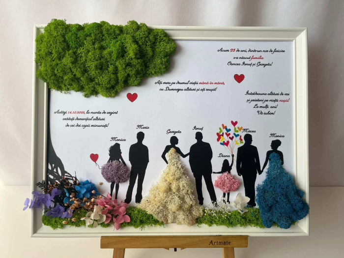 Tablou cu licheni aniversare 25 ani [1]