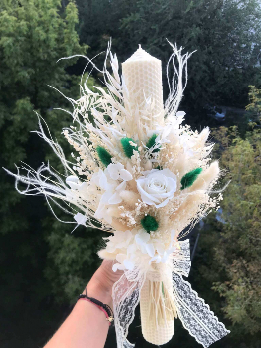 Pachet lumanari nunta + Buchet mireasa [4]