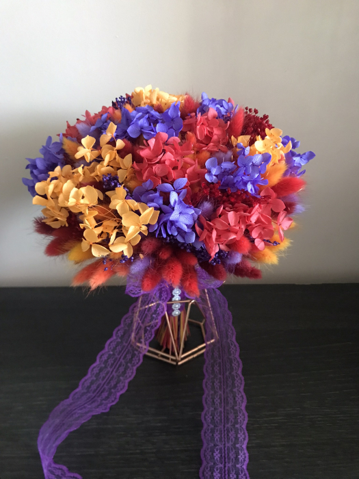 Buchet flori multicolor [4]