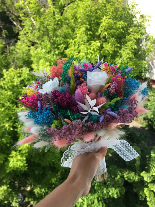 Buchet flori uscate/stabilizate [2]