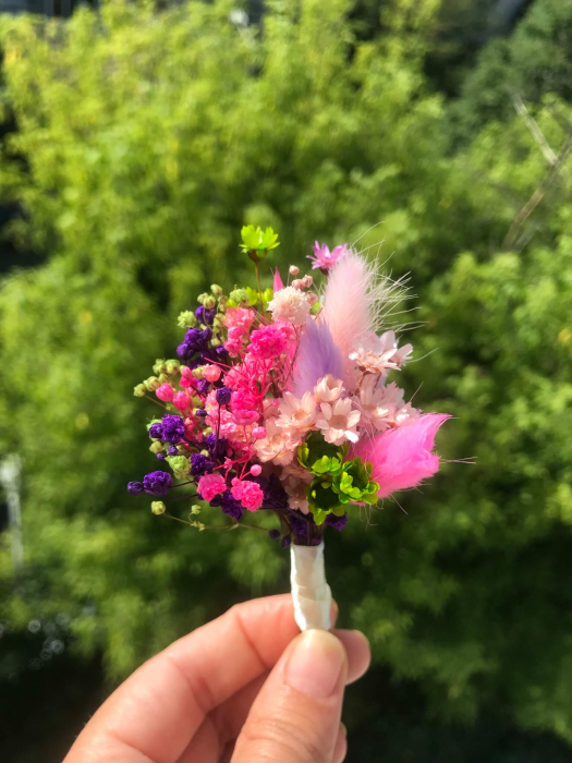 Cocarde din flori naturale [2]