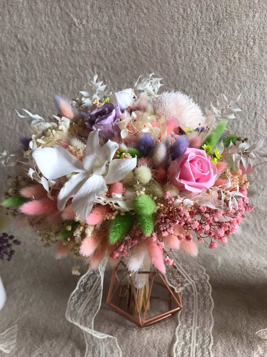 Pachet nunta (Lumanari nunta si buchet flori mireasa) [5]