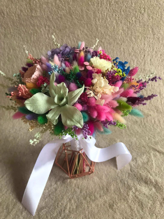Buchet flori cu orhidee [4]