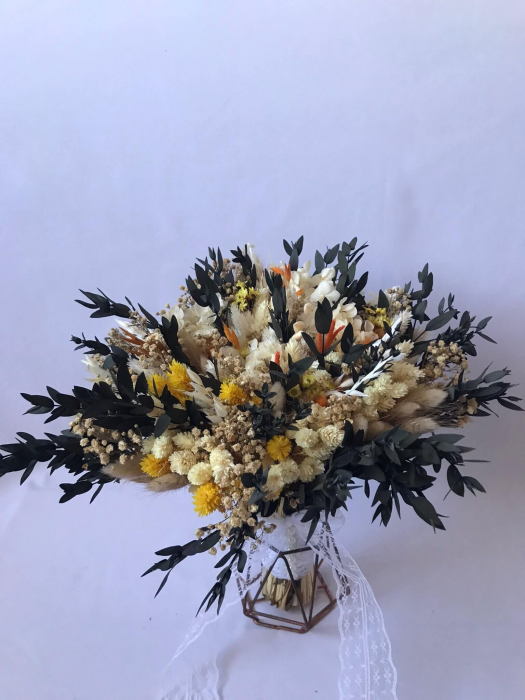 Pachet lumanari nunta + Buchet mireasa [4]