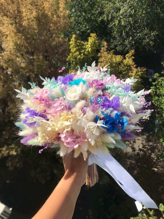 Pachet lumanari nunta + Buchet mireasa [2]