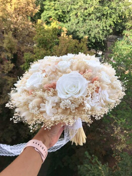 Pachet lumanari nunta + Buchet mireasa [2]