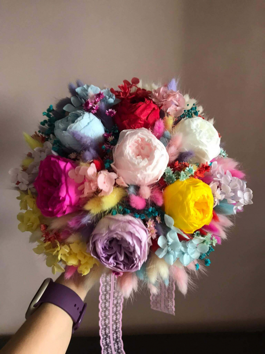 Buchet bujori multicolor [3]
