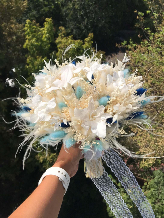 Buchet flori cu orhidee [2]