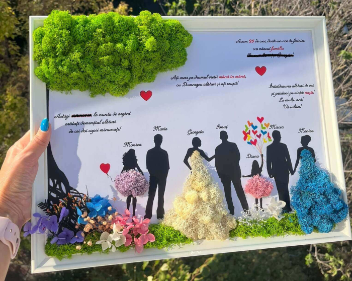 Tablou cu licheni aniversare 25 ani [2]