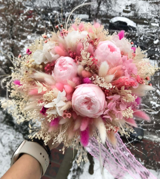 Buchet flori cu bujori [3]