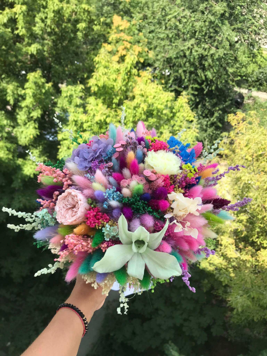 Buchet flori cu orhidee [6]