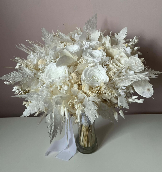 Pachet lumanari nunta + Buchet mireasa [7]