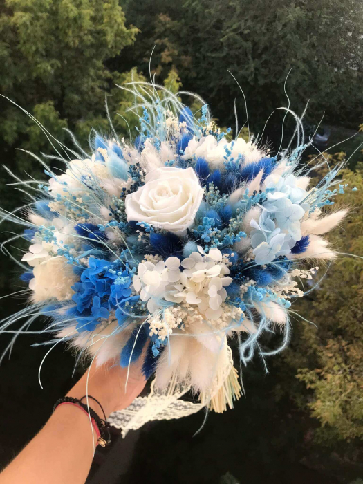 Pachet lumanari nunta + Buchet mireasa [5]