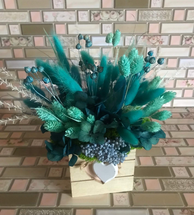 Aranjament floral cu licheni [3]