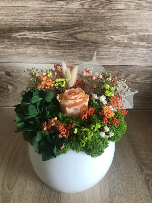 Aranjament floral cu licheni [3]