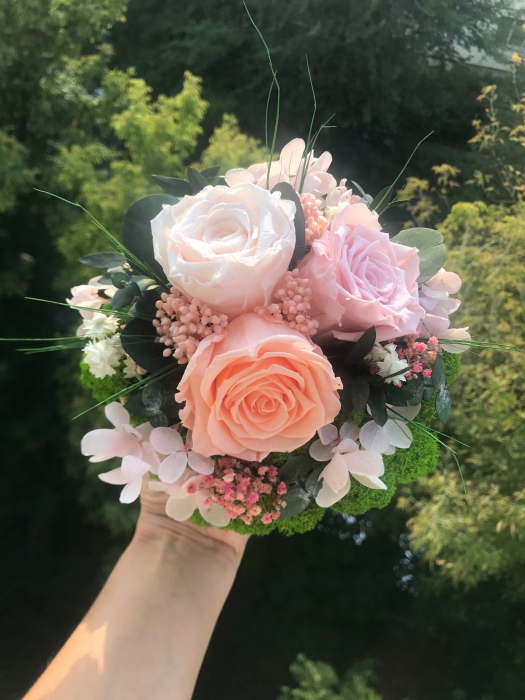Aranjament floral cu licheni [2]