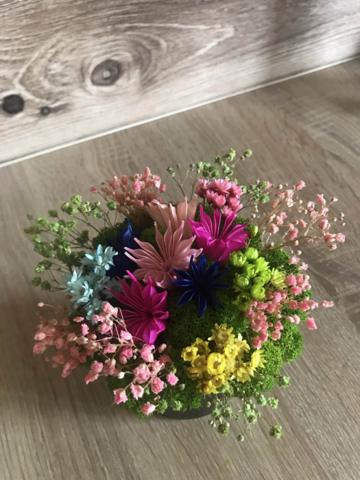 Aranjament floral cu licheni [2]