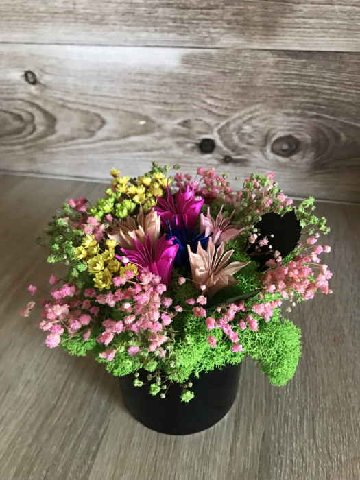 Aranjament floral cu licheni [2]