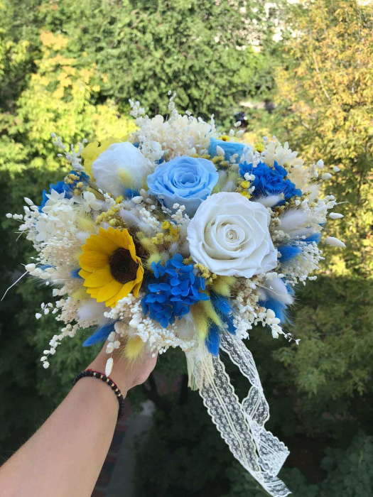 Buchet flori criogenate/uscate [4]