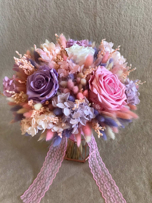 Buchet flori roz [1]