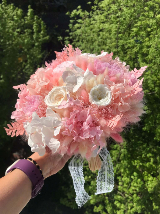 Buchet flori roz [3]