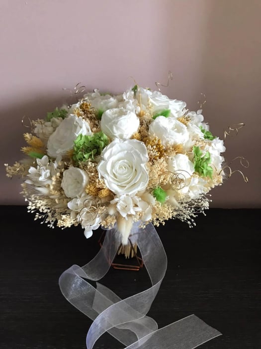 Pachet lumanari nunta + Buchet mireasa [4]