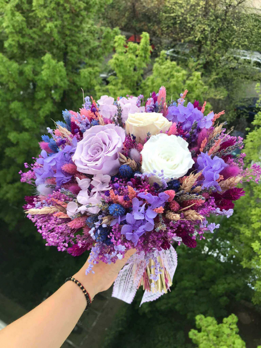 Buchet flori uscate/stabilizate [2]