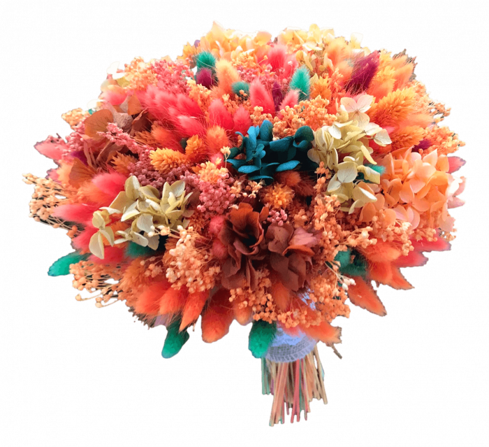 Buchet flori portocalii [2]